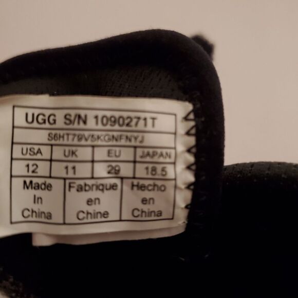 Ugg Seaway Chukka Lace Up Shoe Size 12 Girls - Picture 12 of 12